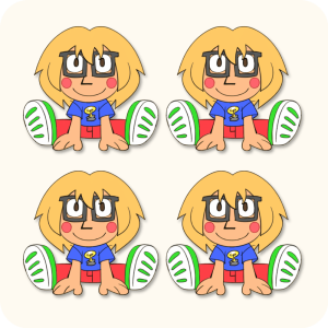 Facty Plush 4PCS